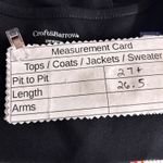 Croft & Barrow Croft‎ And Barrow Pima Cotton Top Black 3X Photo 7