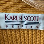 Karen Scott FINAL MARKDOWN  cardigan petite medium Photo 4
