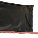 Who What Wear  Black Faux Leather Paper Bag Ankle Pants NWT Photo 8