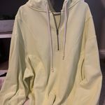 Free People Lime Quarter Zip Photo 4