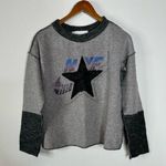 Brand Unique Wool Blend Long Sleeve Crewneck Size 0 Gray Photo 0