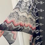 Women’s unbranded sheer patterned overlay cardigan — one size Blue Size undefined Photo 2