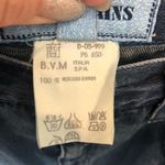 LES COPAINS Vintage highwaisted tapered flowy viscose Jeans, sz 28 Blue Photo 14