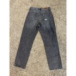BDG Jeans Womens 26 Washed Black Slim Straight Distressed Cotton Denim Dark Wash Photo 2