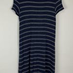 American Eagle Soft & Sexy Striped Lace Up T Shirt Dress Photo 2