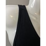 CAbi Tank Top Womens Medium Black Sleeveless Ribbed V Neck Rayon Style 4206 Photo 2
