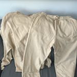 NWT The Sunday Collective Natural Dye Everyday Pullover Hoodie & Joggers Set M Tan Size M Photo 11