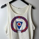 Urban Outfitters Distressed Vintage Melbourne Yacht Club Tank Top White Large L Spring Regatta Photo 8