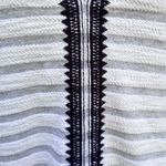 Madewell  Elise Embroidered Sailor Short Sleeve Hoodie V-Neck Women’s XS COASTAL Photo 8