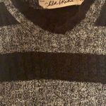 Striped Shirt / Sweater Vest Black Photo 2