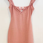 Privacy Please  Pink Tie Front  Dress Romanic Milkmaid‎ Party Revolve Size Medium Photo 0