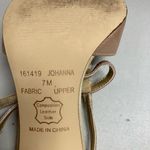 Michael Shannon Johanna Style Gold 4” Heels Size 7M Photo 6