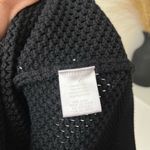 Ronny Kobo‎ Dress Black One Shoulder Cut Out Crochet Knit Midi Dress Size S Black Photo 9