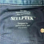 Athleta sculptek high rise blue jeans Photo 5