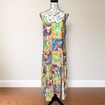 La Blanca  XL Patchwork Midi Cover-Up Dress Resort Vacation Travel Beach Cruise Photo 2