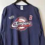 Urban Outfitters 2004 Vintage Y2K Boston Red Sox T Shirt Large L Blue Graphic Tee Photo 11