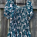 Sweet Rain  Floral Smocked Blouse 3X Photo 0