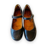 Taos Women’s Size 7.5 Navy Leather Uncommon Mary Jane‎ Ballet Flat Comfortable Blue Photo 1