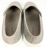 Vince Blair Snake Embossed Leather Sneakers Dual Elastic Gore Slip On Size 7 Photo 8