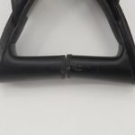 Cink Me Faux Vegan Leather Heeled Sandals Black Thong Size 39 US 6 Photo 6