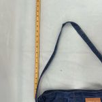Vintage Denim Shoulder Bag Blue Photo 8