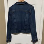 Free People  Dark Blue Jean Jacket Photo 3