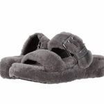 UGG  Fuzz Yeah Charcoal Slip-ons Photo 2