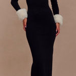 Meshki  fur maxi dress  Photo 0