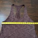 Lululemon 105 F Singlet purple/maroon heather racerback tank top Photo 7