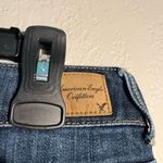 American Eagle  Outfitters Blue Ankle Cropped Denim Jeans Stretch Artist SZ 8 Y2K Photo 9