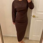 ZARA Rouched midi dress. S Photo 9
