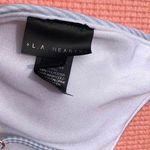 LA Hearts blue and white striped bikini top Photo 3