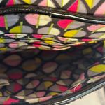Vera Bradley Quilted Crossbody Bag Black Small Chain Strap Flap Closure Photo 6