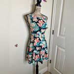 PINK - Victoria's Secret  Tropical Print Cut Out Back Dress Size Small Photo 11