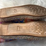 Coach Women Rainbow Espadrille Flats size 7 excellent condition . Photo 2