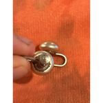 Lot D028 earrings old fashion screw on no hole 925 sterling silver Photo 6