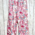 Lilly Pulitzer X Pottery Barn Teen Pants Junior Size Small Colony Loose Fit PJ Photo 0