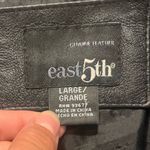 Nordstrom Black leather jacket blazer Genuine leather / vintage Photo 1