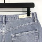 GRLFRND  Cindy Cutoff Denim Shorts Lavender 28 Photo 8