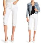 MOTHER White Capri The Almost Saint Almost Innocent Jean Size 28 Photo 2