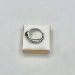 Green Jade Crystal Silver Ring Photo 2