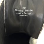 Thursday Boot Company Leather Combat‎ Boots in Ecru White Sz 10 Chunky Lug Sole Photo 10