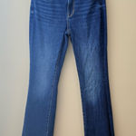 American Eagle Outfitters High Rise Skinny Kick Denim Jeans Blue Sz 4 Photo 0