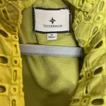 Tuckernuck  Chartreuse Eyelet Mini Dress Photo 2