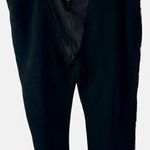 Balmain Sz 46 Pierre Black Ankle Pants With Lace Sides Photo 0