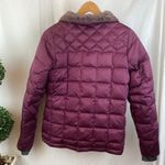 Cabela's Purple Zip Up Long Sleeve Down Filled Jacket M Photo 1