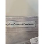 NYDJ Jeans Stretch Comfort Light Gray Rhinestone Cowgirl Bling Western Size 10 Photo 5