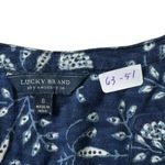 Lucky Brand Blue Blouse Women Basic Top Size Small | 63-51 Photo 2