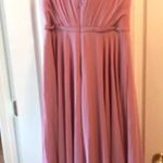 red long dress/ prom or formal Size 12 Photo 1