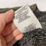 Anthropologie Hei Hei Green Fleece Lined Moto Style Jacket Womens M Bomber Warm Photo 4